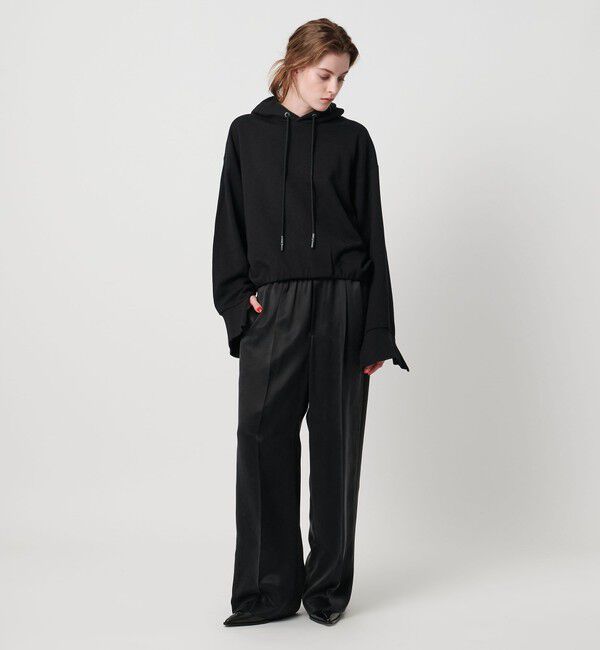 ASTRAET「＜ASTRAET＞ ウラケ ソデジップ プルオーバーパーカー」|パーカー|