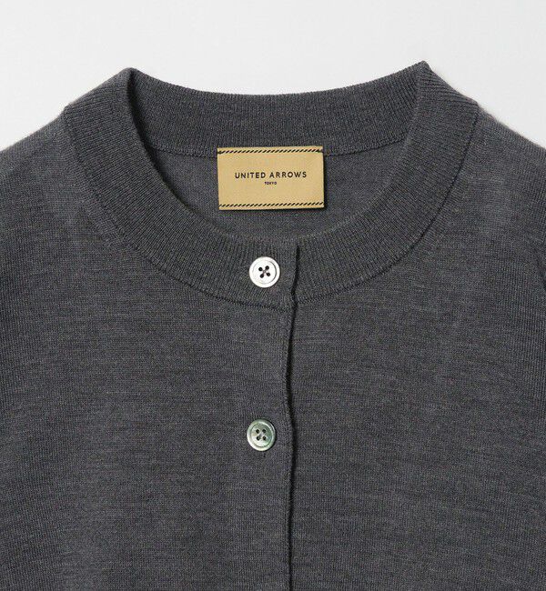 UNITED ARROWS「ツイン クルーネック カーディガン」|カーディガン|