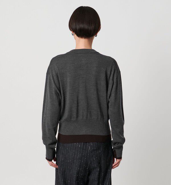 UNITED ARROWS「ツイン クルーネック カーディガン」|カーディガン|