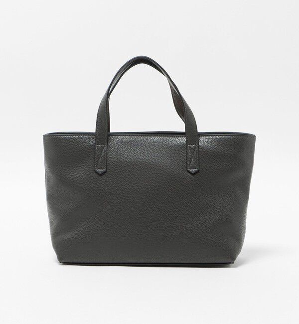 UNITED ARROWS「レザーライク トートバッグＳ」|トートバッグ|DK.GRAY