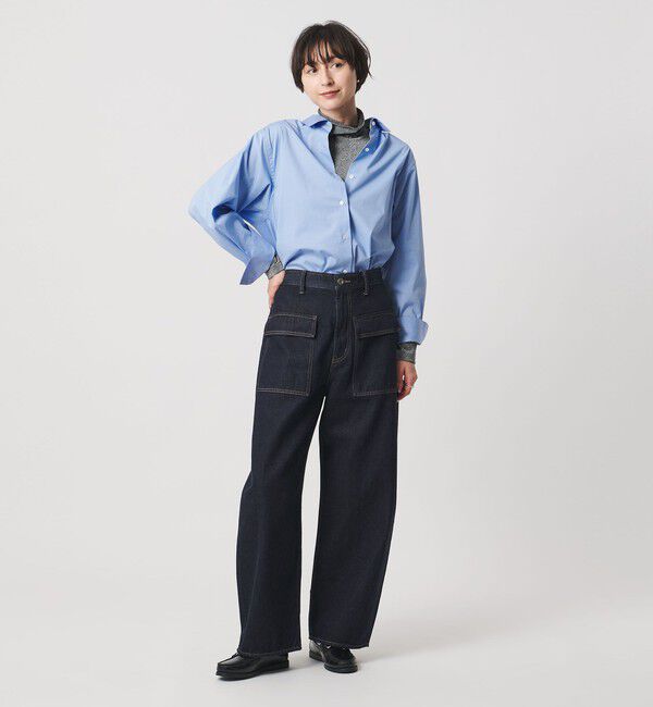 UNITED ARROWS「ラメ テンジク タートルネック カットソー ‐ウォッシャブル‐」|Tシャツ・カットソー|