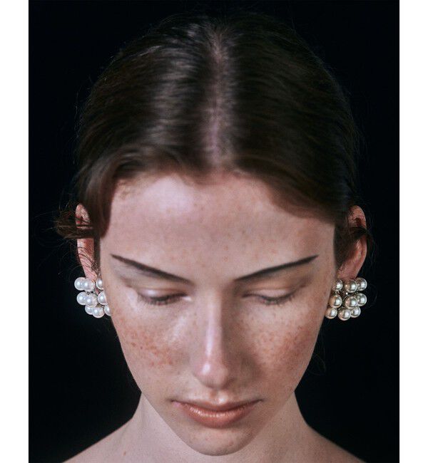 UNITED ARROWS「＜IRIS 47＞axis SQ P/PL イヤリング」|イヤリング|