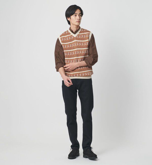 UNITED ARROWS「ヨネザワ シルクポプリン ボタンダウン シャツ「 SLOW &　」」|シャツ・ブラウス|