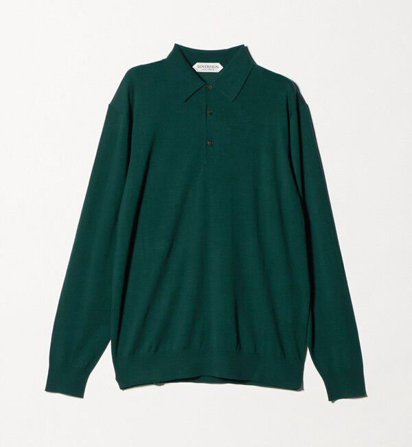 UNITED ARROWS「＜SOVEREIGN＞ハイゲージ ニットポロシャツ」|ニット・セーター|KELLY