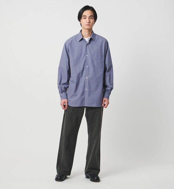 UNITED ARROWS「カリビアーナミルズ ポプリン レギュラーカラーシャツ」|シャツ・ブラウス|