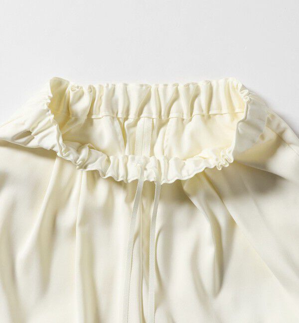 UNITED ARROWS「クリーン サテン ワイドパンツ ‐ウォッシャブル‐」|チノ|