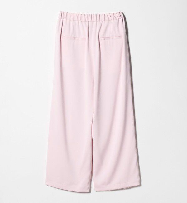 UNITED ARROWS「クリーン サテン ワイドパンツ ‐ウォッシャブル‐」|チノ|