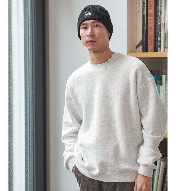 UNITED ARROWS green label relaxing「＜THE NORTH FACE＞ロゴ ビーニー」|ニット帽|