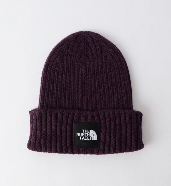 UNITED ARROWS green label relaxing「＜THE NORTH FACE＞ロゴ ビーニー」|ニット帽|WINE