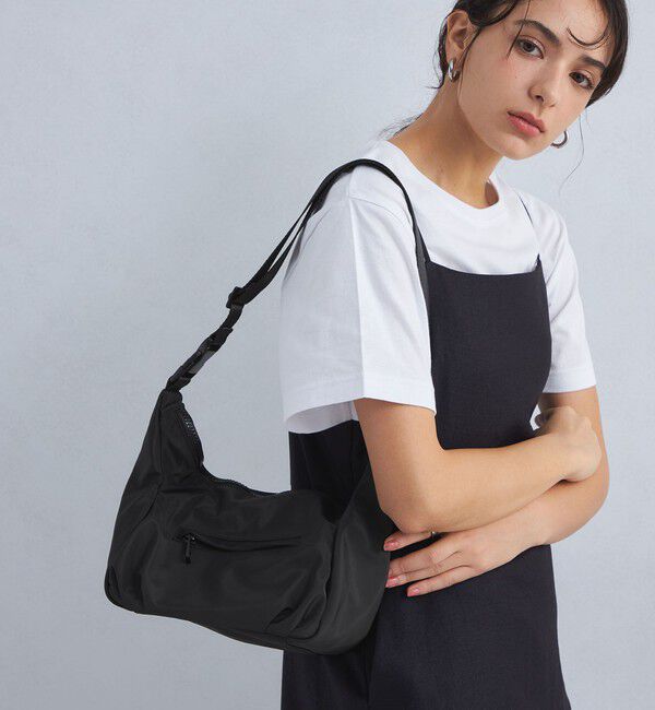 UNITED ARROWS green label relaxing「2WAY BOXショルダーバッグ -はっ水-」|ショルダー・メッセンジャー|BLACK