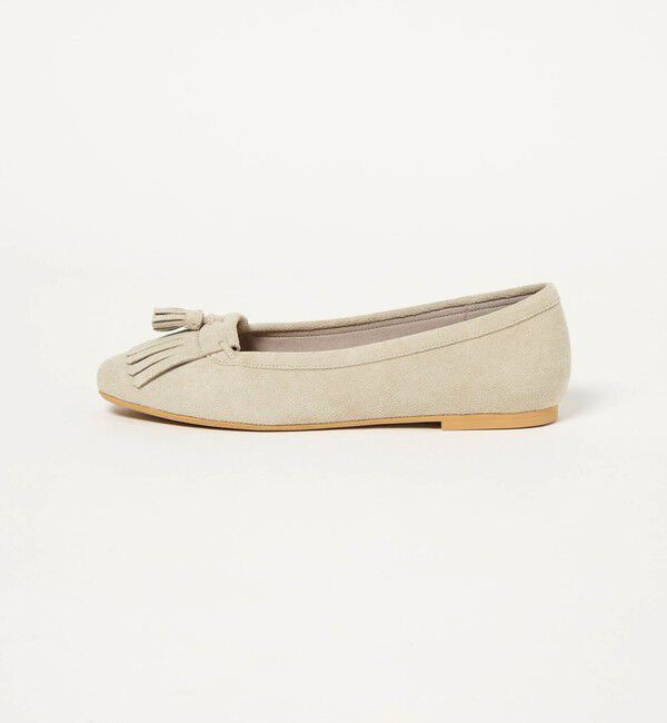 UNITED ARROWS green label relaxing「【WEB限定】キルトタッセル フラットシューズ 撥水」|ローファー|