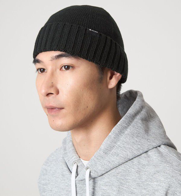 UNITED ARROWS green label relaxing「 ＜snow peak＞New Standard ニットキャップ」|ニット帽|BLACK