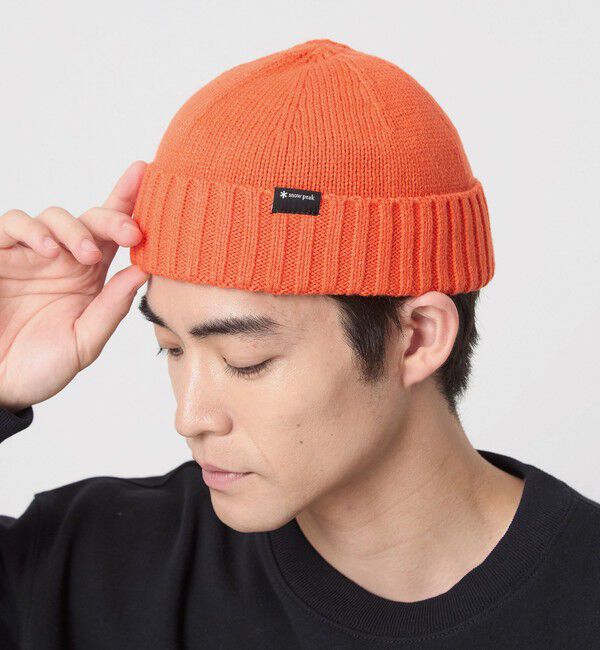 UNITED ARROWS green label relaxing「 ＜snow peak＞New Standard ニットキャップ」|ニット帽|ORANGE