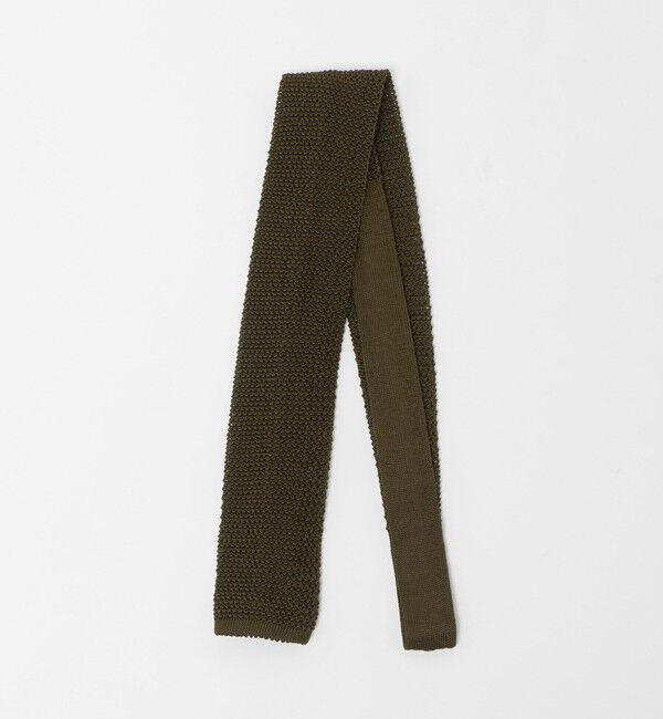 UNITED ARROWS green label relaxing「＜Bleck＞6.5cm ソリッド ニット ネクタイ ニットタイ」|ネクタイ・蝶ネクタイ|OLIVE