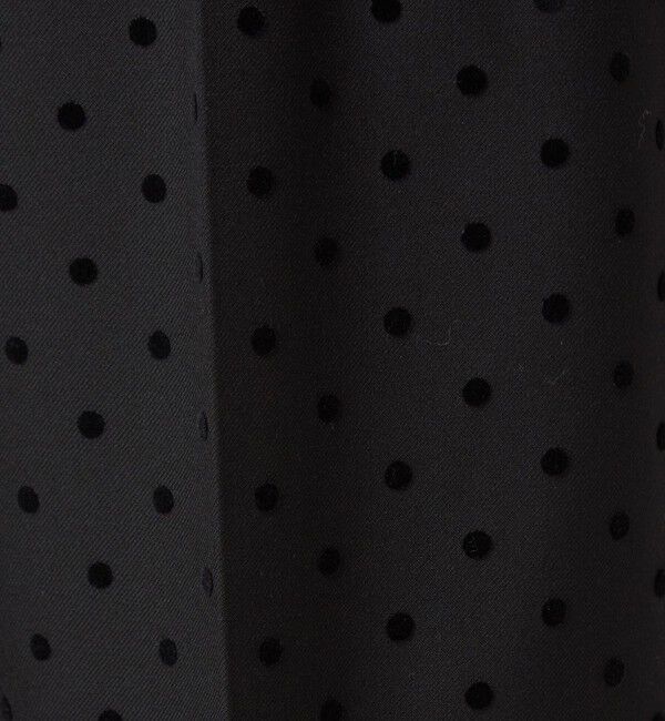 UNITED ARROWS green label relaxing「【結論シリーズ】ニーハイフレアパンツ ウラキモウ ドット［size SHORT/TALLあり］」|その他|