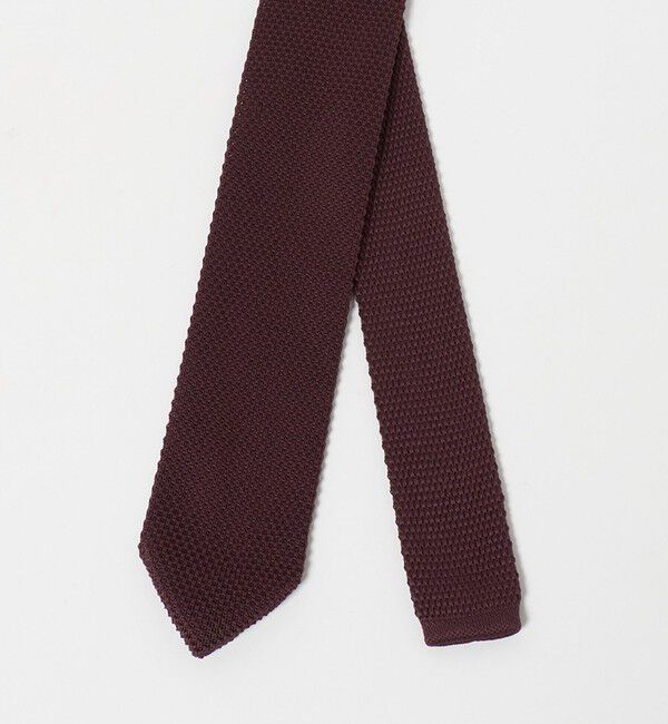 UNITED ARROWS green label relaxing「GLR ポリエステル ウォッシャブル ニット ソリッド ネクタイ ニットタイ」|ネクタイ・蝶ネクタイ|