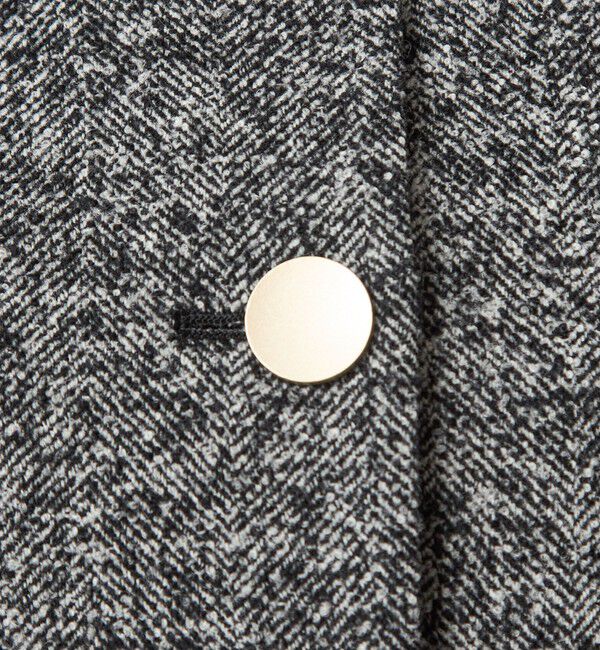 UNITED ARROWS green label relaxing「ヘリンボーン 襟付き ショート ジャケット コート」|その他|