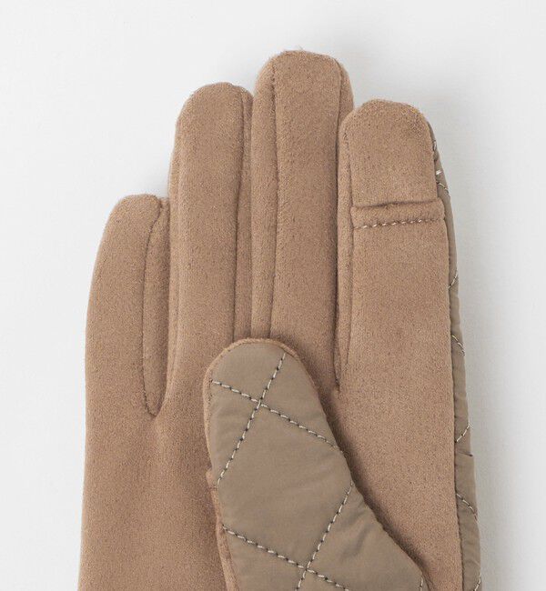 UNITED ARROWS green label relaxing「キルティング ジャージー グローブ / 手袋」|手袋|