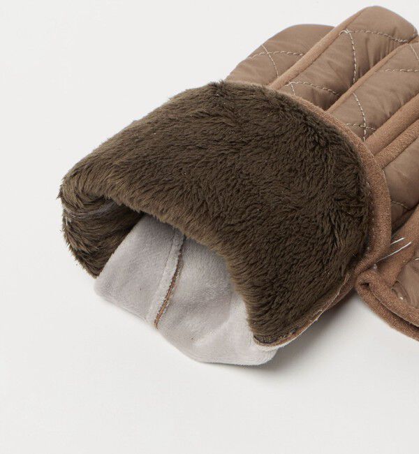 UNITED ARROWS green label relaxing「キルティング ジャージー グローブ / 手袋」|手袋|