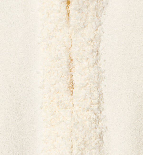 UNITED ARROWS green label relaxing「ブークレ&times;フリンジ カーディガン ウォッシャブル」|カーディガン|