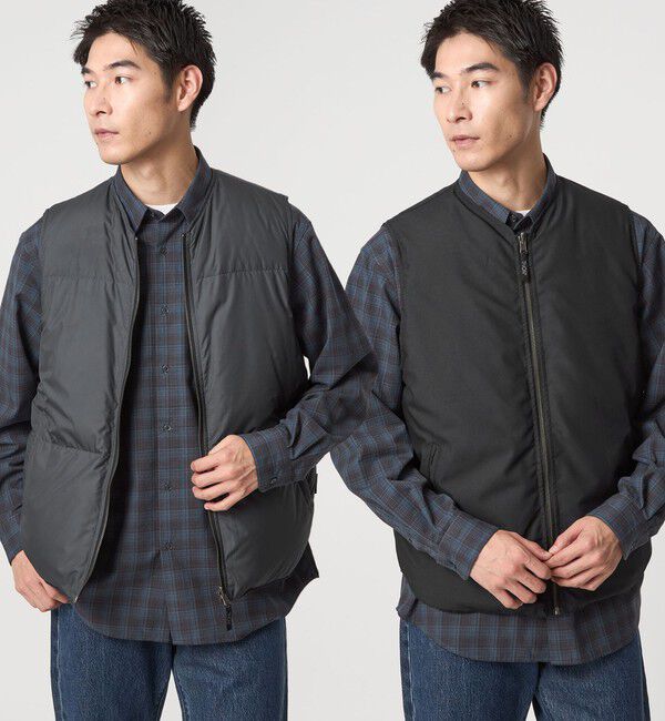 UNITED ARROWS green label relaxing「【別注】＜TAION＞ドライバーズ リバーシブル ダウン ベスト」|ダウン|
