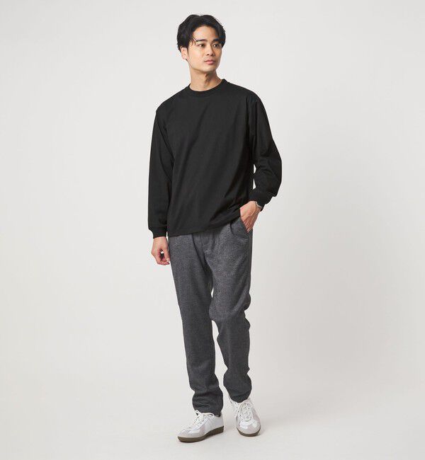 UNITED ARROWS green label relaxing「アンチスタティック クルーネック Tシャツ -帯電防止-」|Tシャツ・カットソー|