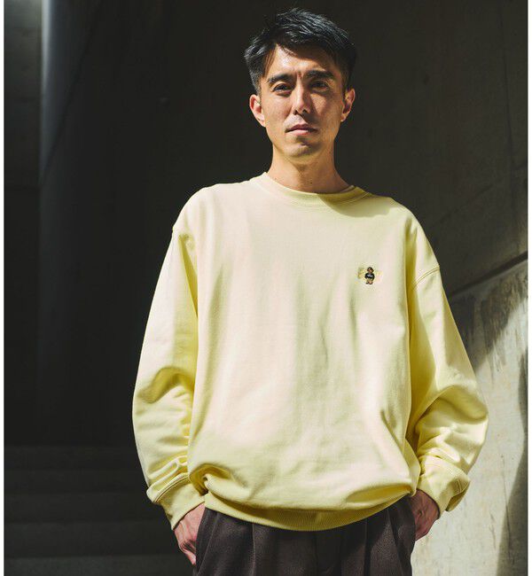 UNITED ARROWS green label relaxing「【別注】＜ROSTER BEAR＞GLR 刺しゅう ロゴ スウェット」|スウェット・ジャージ|YELLOW