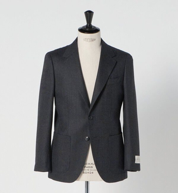 UNITED ARROWS green label relaxing「GLR CLOTH ミルドカルゼ 2B RG ジャケット」|テーラードジャケット|