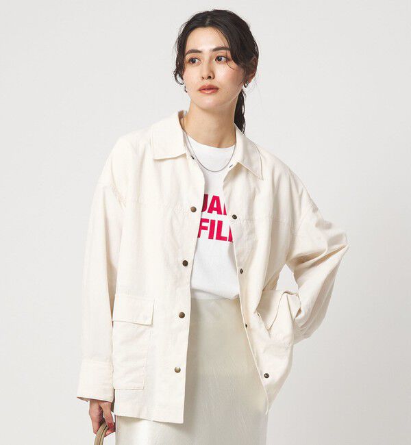 UNITED ARROWS green label relaxing「タスラン カバーオール ジャケット」|ブルゾン・スタジャン|