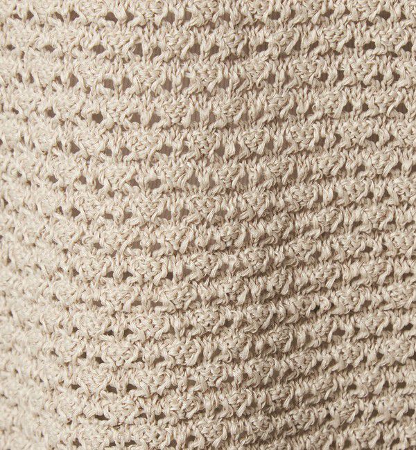 UNITED ARROWS green label relaxing「メッシュ ニット 2WAY プルオーバー ウォッシャブル」|ニット・セーター|