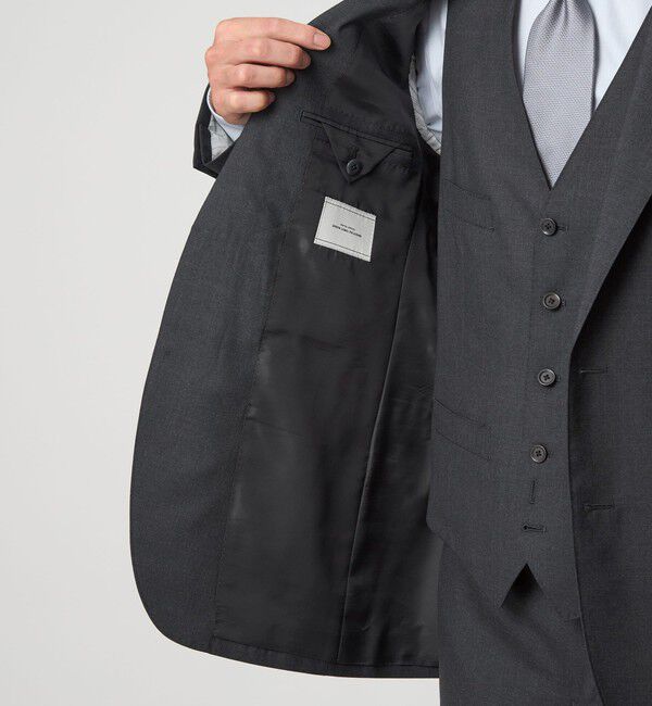 UNITED ARROWS green label relaxing「REDA トロピカル 無地 2B RV スーツジャケット」|スーツ|