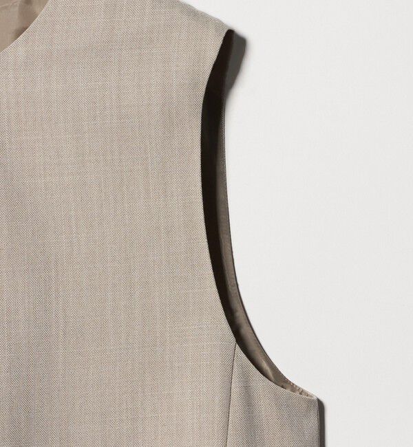 UNITED ARROWS green label relaxing「［size SHORTあり］リネンライク キーネック ジャンパースカート」|ジャンパースカート|