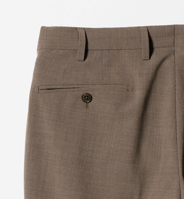 UNITED ARROWS green label relaxing「A+ TWPU チドリ スリム セットアップ パンツ スラックス -ウォッシャブル・ストレッチ・ウエストアジャスタ」|スーツ|