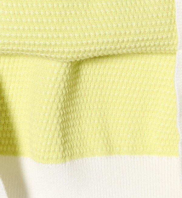 UNITED ARROWS green label relaxing「コットン リバー カノコ クルーネック ニット」|ニット・セーター|