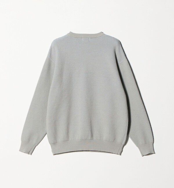 UNITED ARROWS green label relaxing「コットン リバー カノコ クルーネック ニット」|ニット・セーター|