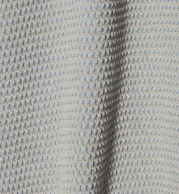 UNITED ARROWS green label relaxing「コットン リバー カノコ クルーネック ニット」|ニット・セーター|