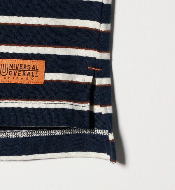 UNITED ARROWS green label relaxing「【別注】＜UNIVERSAL OVERALL＞ボーダー ロングスリーブ / キッズ  100cm-130cm」|Tシャツ・カットソー|