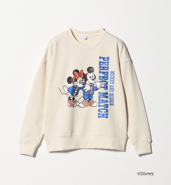 UNITED ARROWS green label relaxing「【別注】＜Disney＞裏毛 プルオーバー / キッズ  100cm-130cm」|スウェット・ジャージ|OFF WHITE