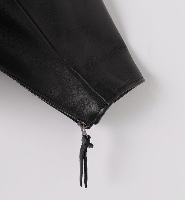 MONKEY TIME「＜monkey time＞ シープ レザー オーバーサイズ ダブルライダースジャケット」|ライダースジャケット|