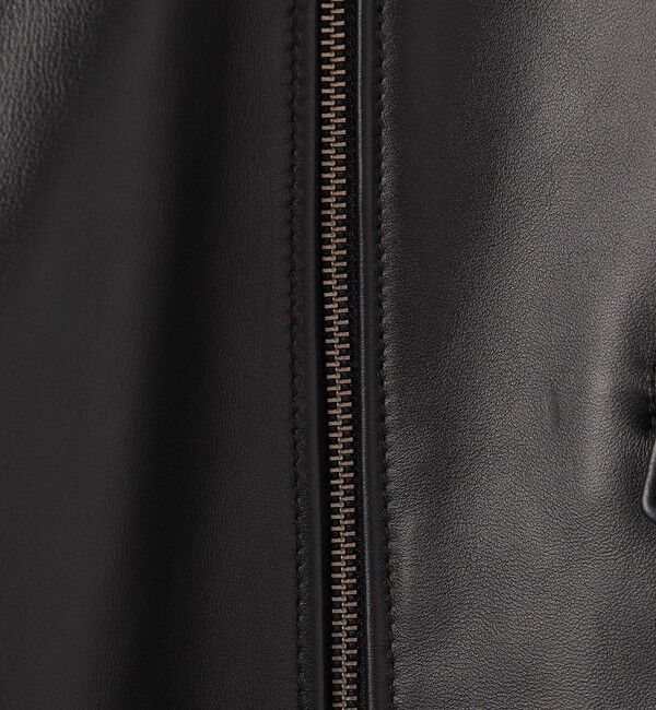 MONKEY TIME「＜monkey time＞ シープ レザー オーバーサイズ ダブルライダースジャケット」|ライダースジャケット|