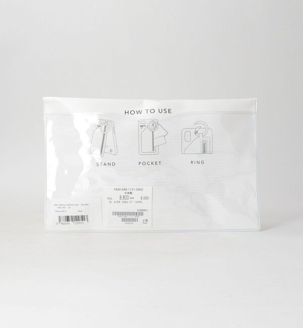 BEAUTY&YOUTH UNITED ARROWS「＜ajew＞CADENAS ストラップ iPhone15Proケース」|モバイルケース|