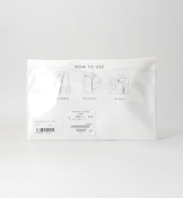 BEAUTY&YOUTH UNITED ARROWS「＜ajew＞CADENAS ストラップ iPhone15Proケース」|モバイルケース|