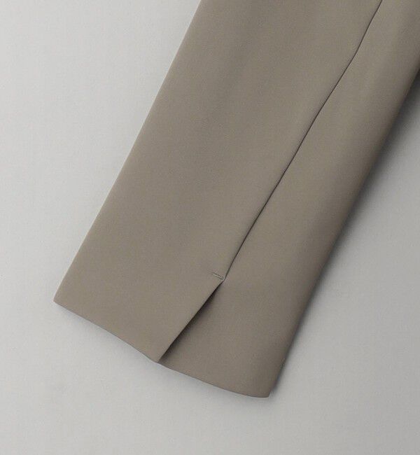 BEAUTY&YOUTH UNITED ARROWS「【WEB限定 Wardrobe DAILY MINIMAL】ダブルクロス カラーレスジャケット ウォッシャブル」|ノーカラージャケット|