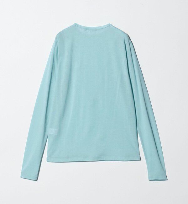 BEAUTY&YOUTH UNITED ARROWS「コットンナイロン天竺 シアー クルーネック Tシャツ」|Tシャツ・カットソー|