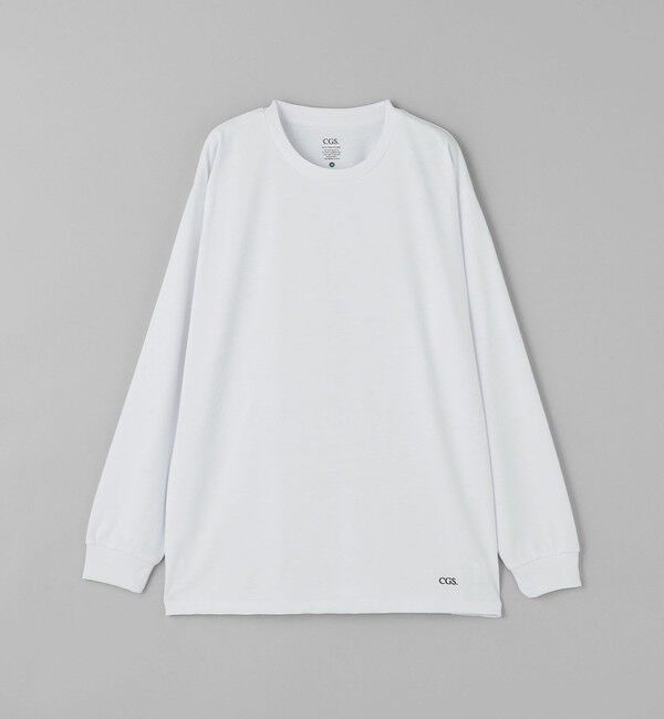 California General Store「＜CGS.＞ リサイクル ポリエステル ラック ロングスリーブ Tシャツ -吸水速乾 紫外線軽減-」|Tシャツ・カットソー|