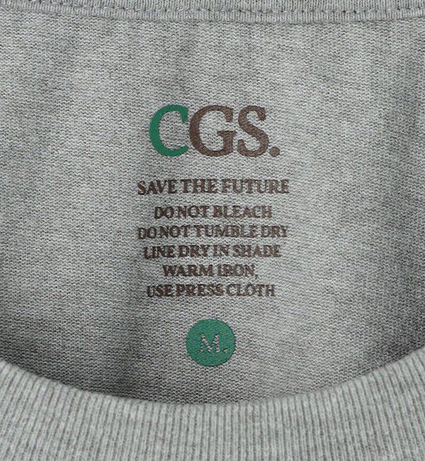 California General Store「＜CGS.＞ リサイクル ポリエステル ラック ロングスリーブ Tシャツ -吸水速乾 紫外線軽減-」|Tシャツ・カットソー|