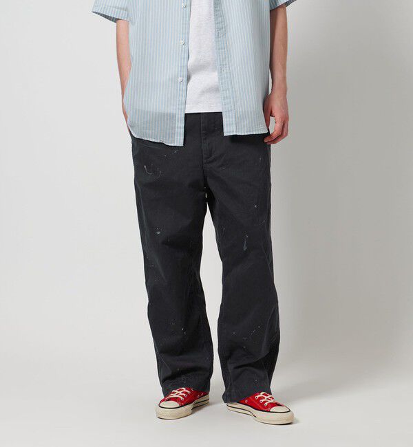 California General Store「＜CGS.＞オーガニックコットン ダスティ チノパンツ」|チノ|NAVY