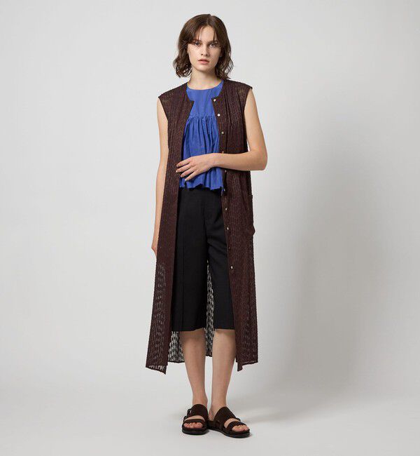 STEVEN ALAN「＜Steven Alan＞シフォン ジャガード ワンピース」|ワンピース|