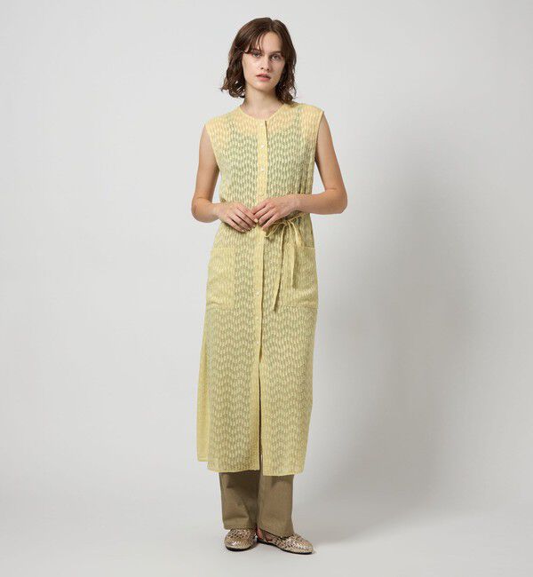 STEVEN ALAN「＜Steven Alan＞シフォン ジャガード ワンピース」|ワンピース|