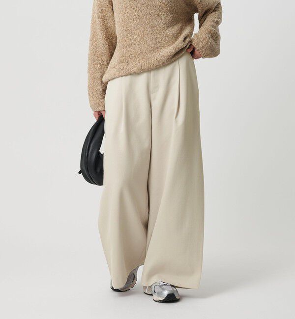 BEAUTY&YOUTH UNITED ARROWS「ポリエステル プリーツワイドパンツ」|その他|